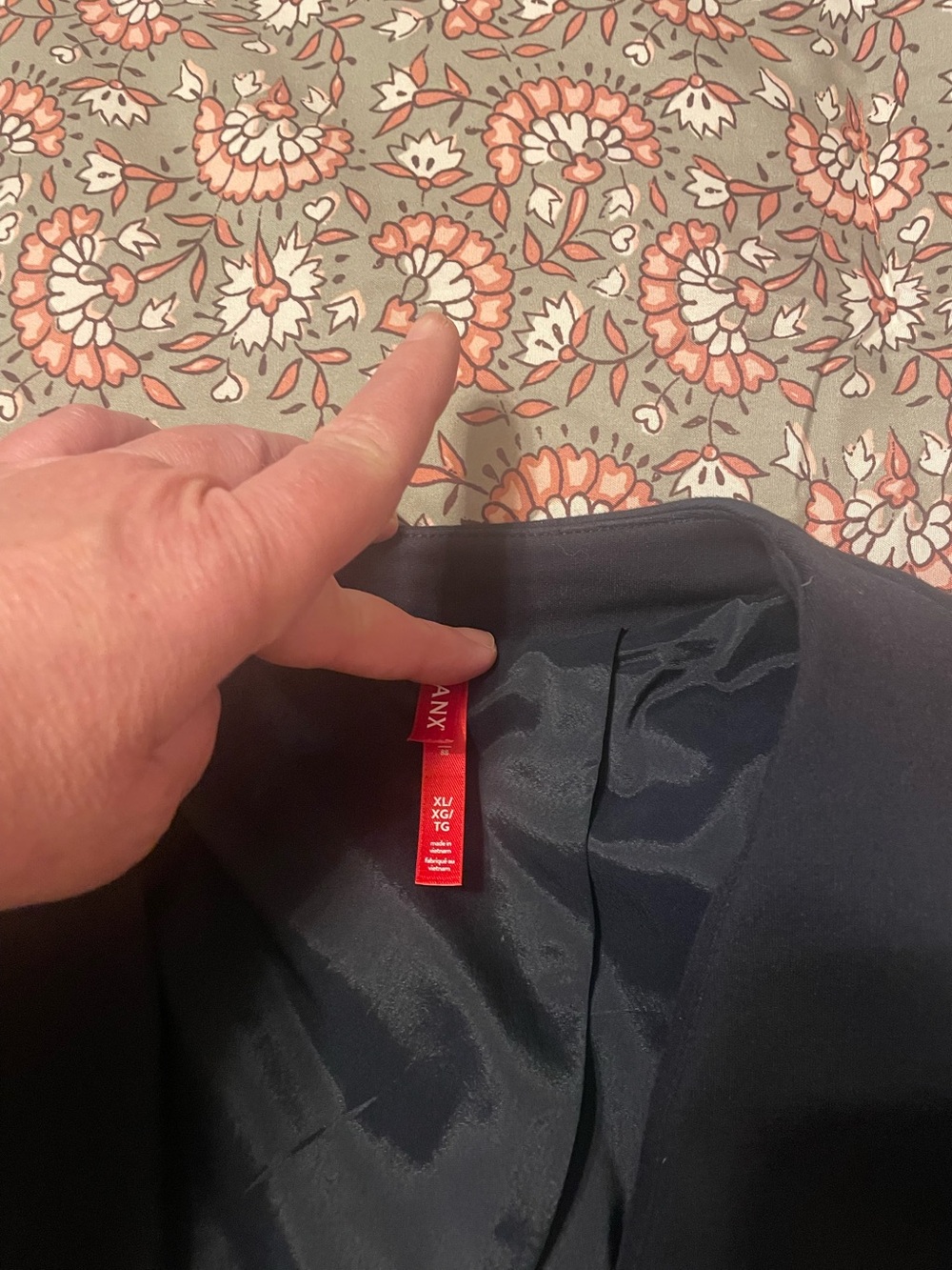 SPANX The Perfect
Oversized Blazer size XL Navy - Picture 4 of 4